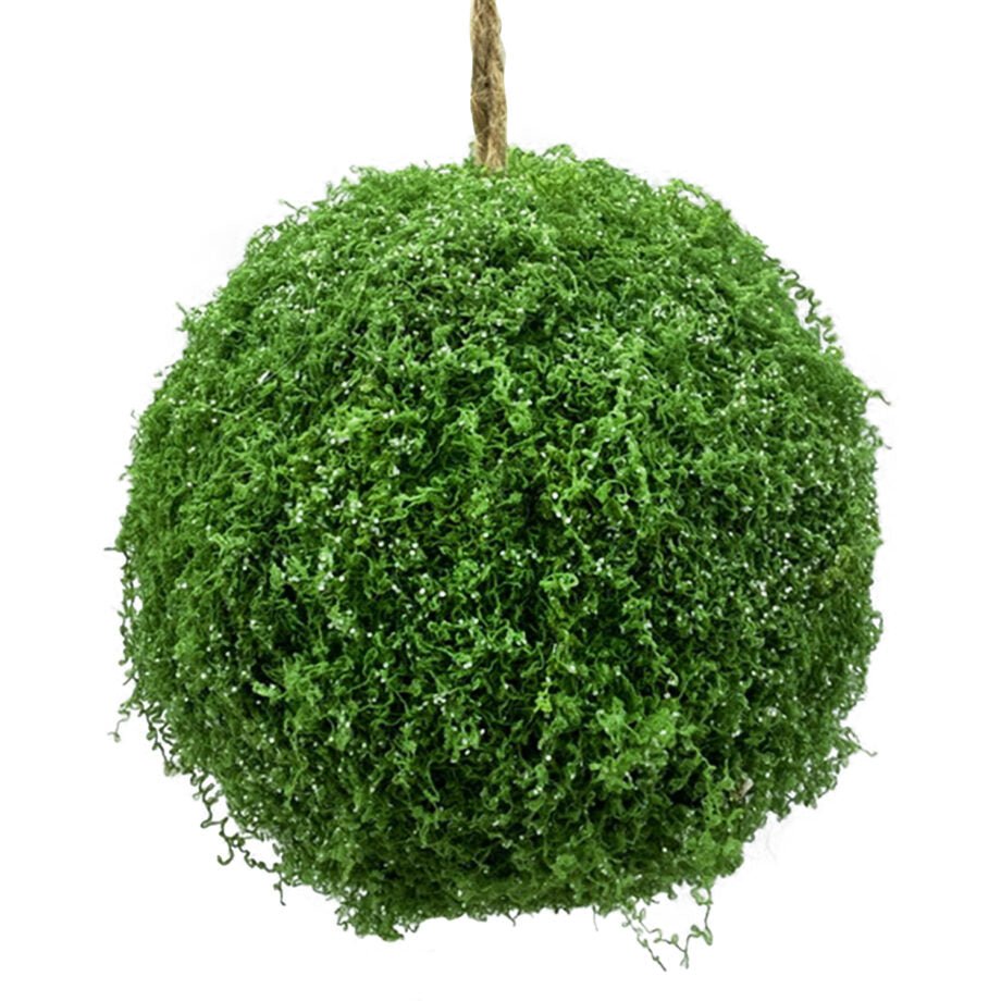 BOULE DE NOËL MOUSSE VERTE 152 MM (6 PO) - Créations Festives