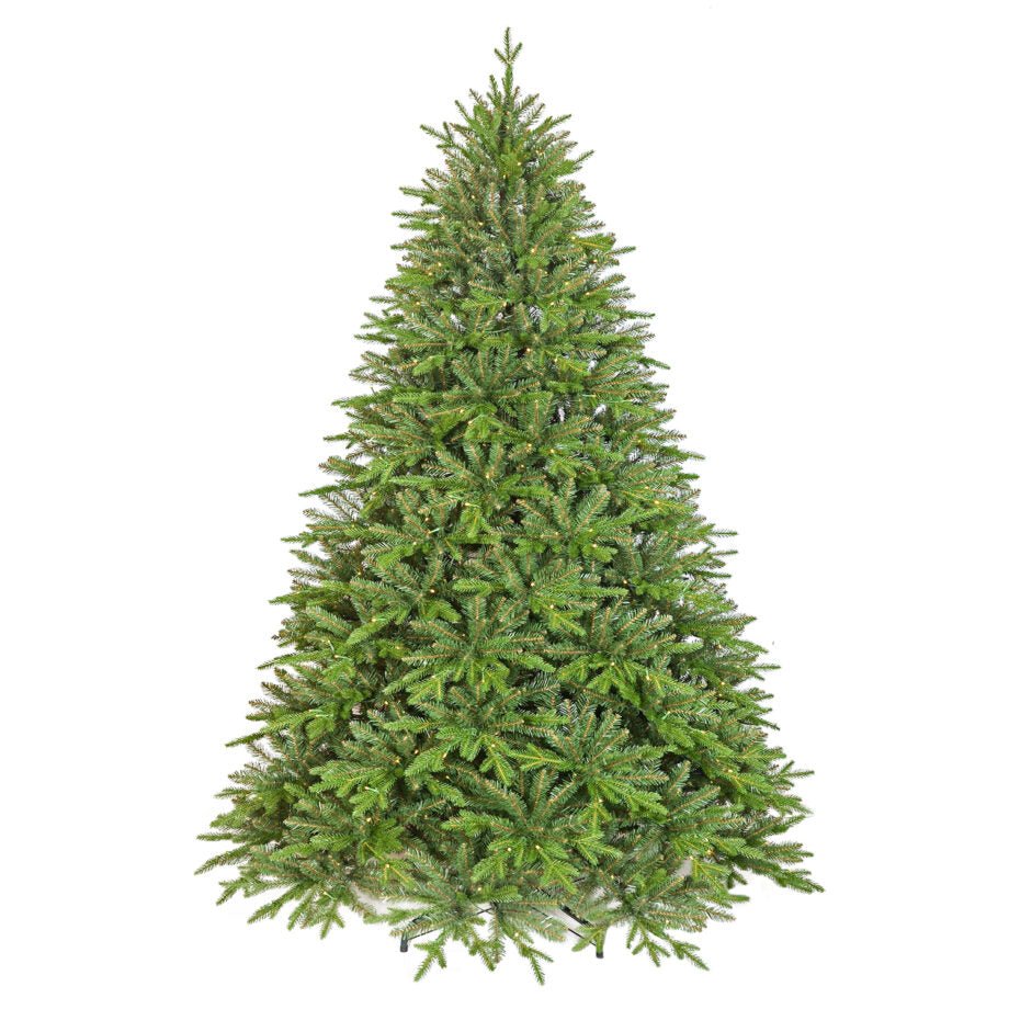 SAPIN BAUMIER ARTIFICIEL 213 CM (7 PI) 2786 POINTES 460 LED BLANC CHAUD - Créations Festives